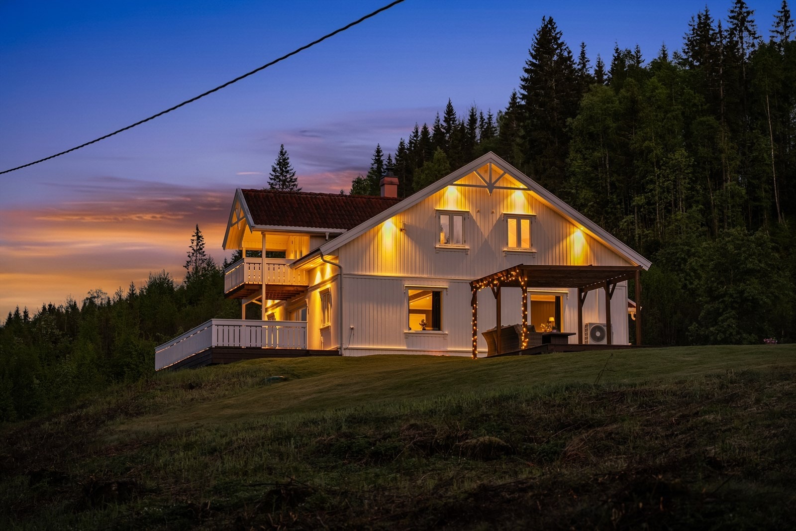Huset er godt vedlikeholdt Galleribilde