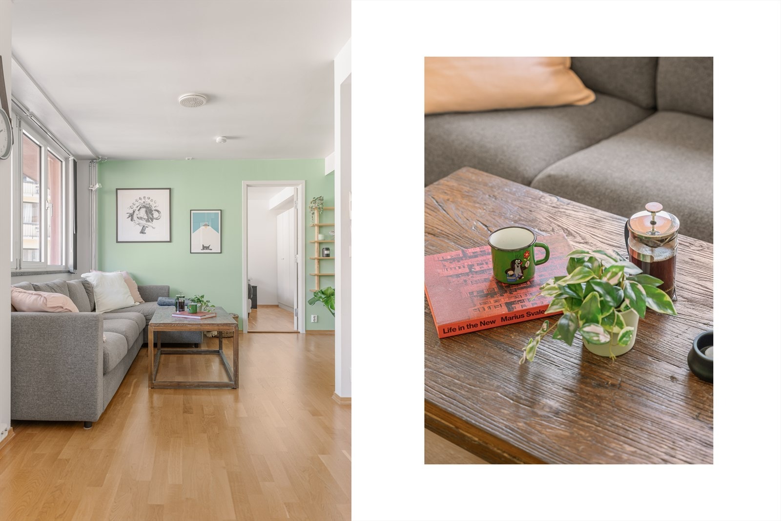 Bygget ble omgjort til leiligheter i 2004 og holder en moderne standard med balansert ventilasjon og fjernvarme. Galleribilde