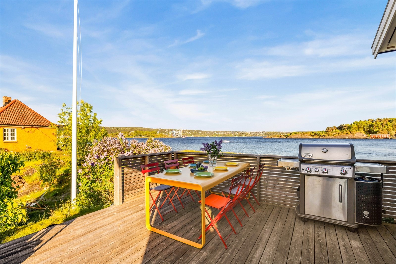 . Her kan du innrede med grill, beplanting, spisebord osv. Galleribilde