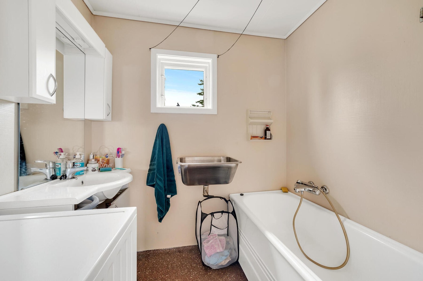 Våtrommet må oppgraderes for å tåle normal bruk etter dagens krav. Galleribilde