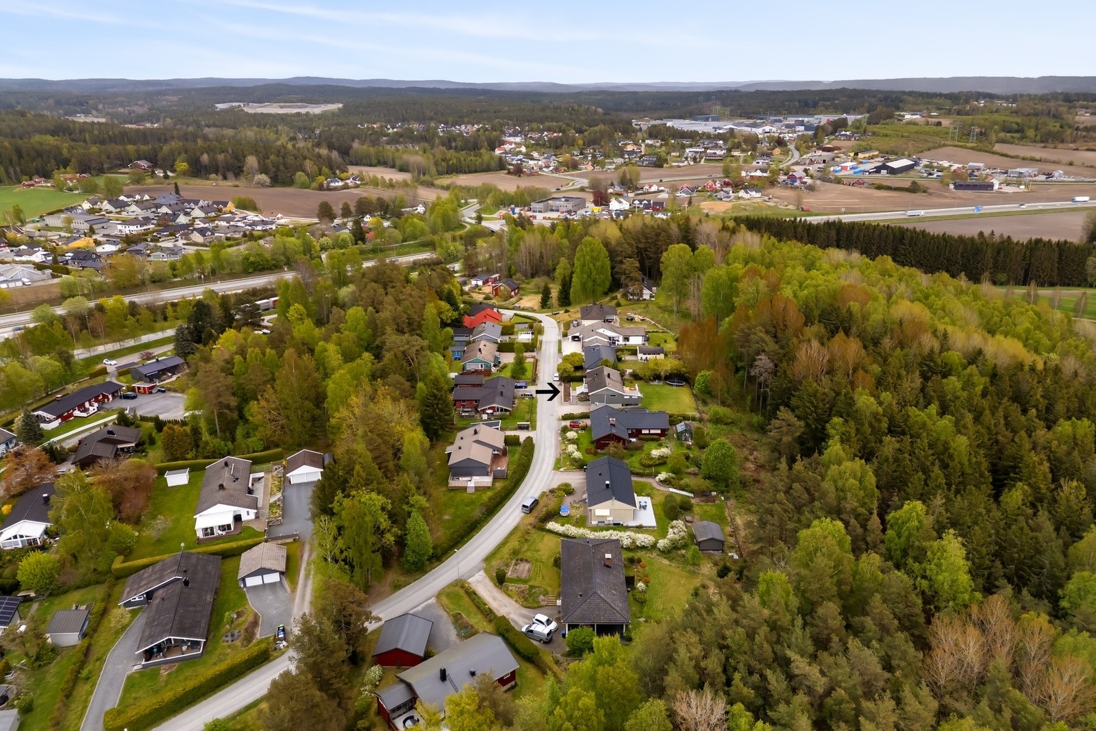 På Missingmyr bor du tilbaketrukket, etablert og med nærhet til natur Galleribilde