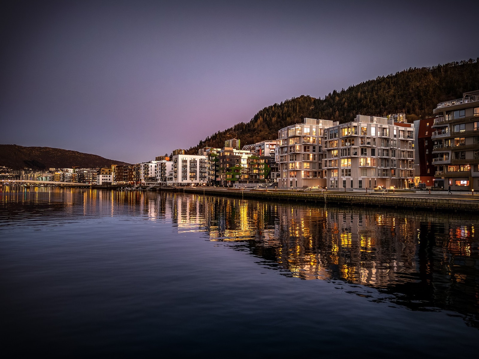 - Her kombineres det urbane med det maritime samtidig som man bor sentralt og skjermet - Galleribilde
