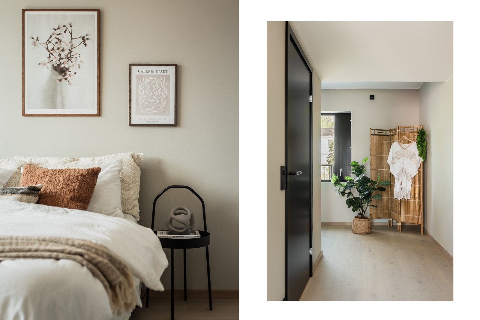 Rommet har i tillegg et tilhørende bad, som understreker den eksklusive hotellfølelsen. Galleribilde