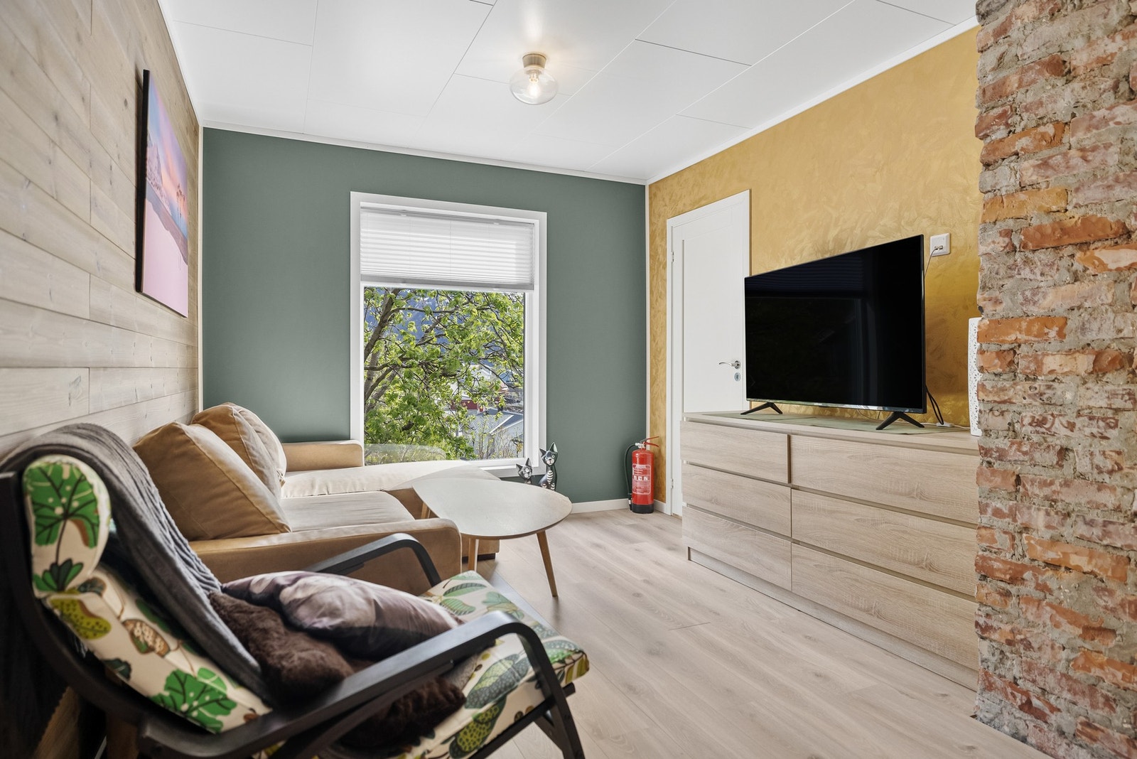 Loftstue som gir ekstra plass for familien. Galleribilde