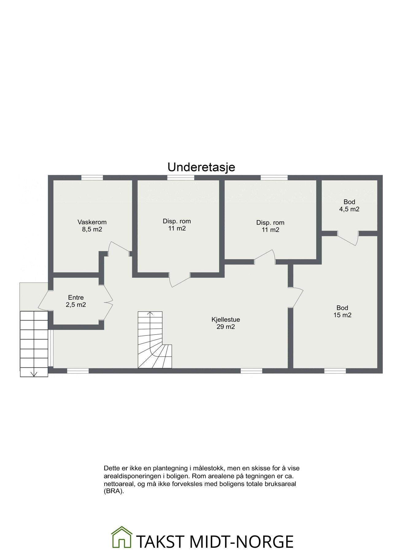 Planskisse Galleribilde