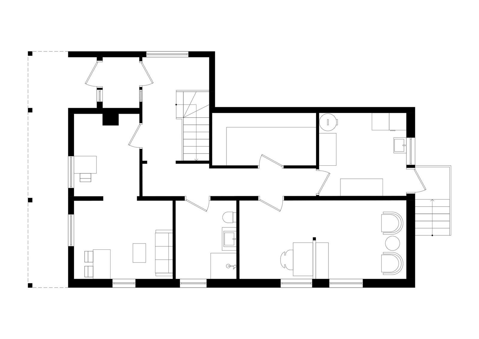 Plantegning | U.etasje Galleribilde