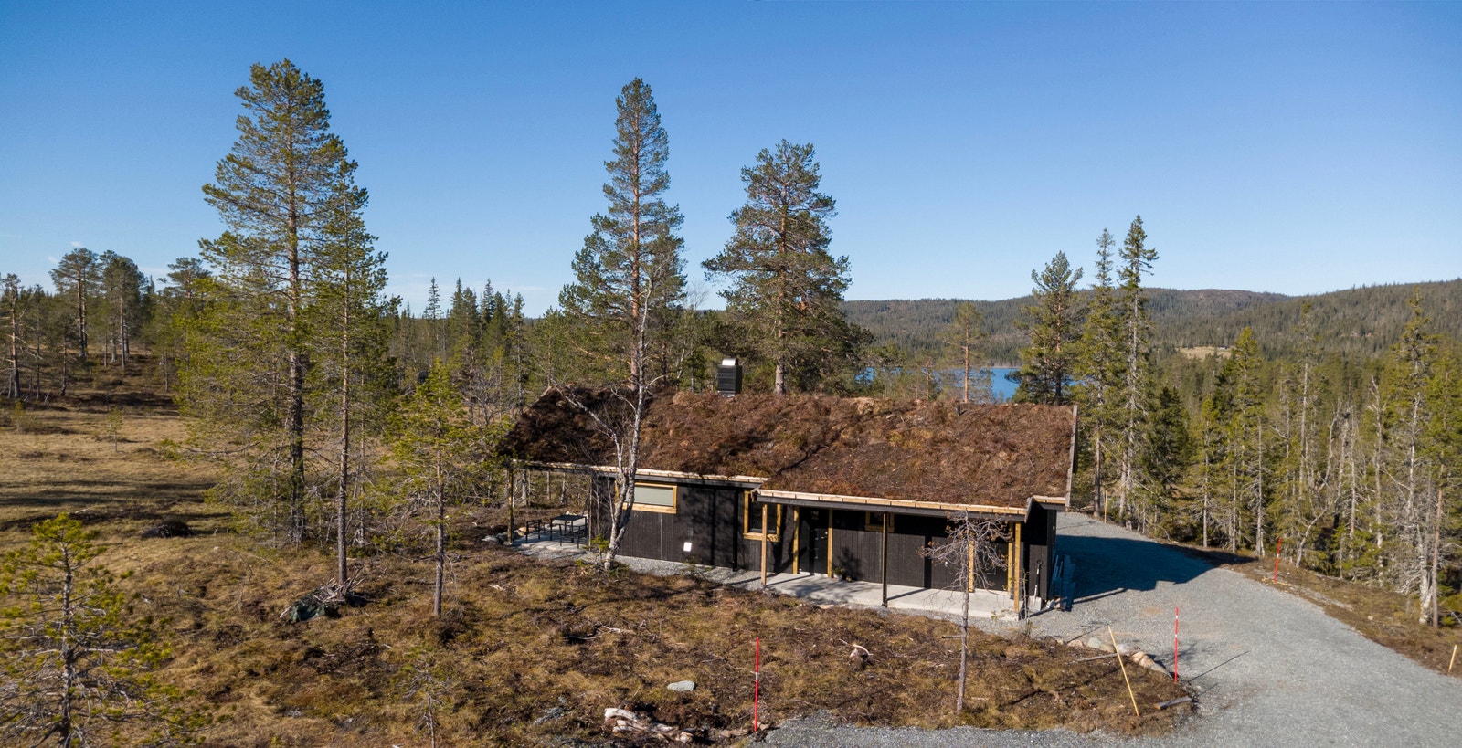 Du kan selv velge hvilken hytteleverandør du ønsker i Finnåsen hyttefelt Galleribilde