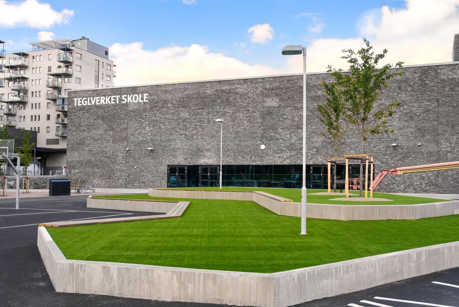 Boligen sokner til Teglverket skole (1.-10.trinn). Galleribilde