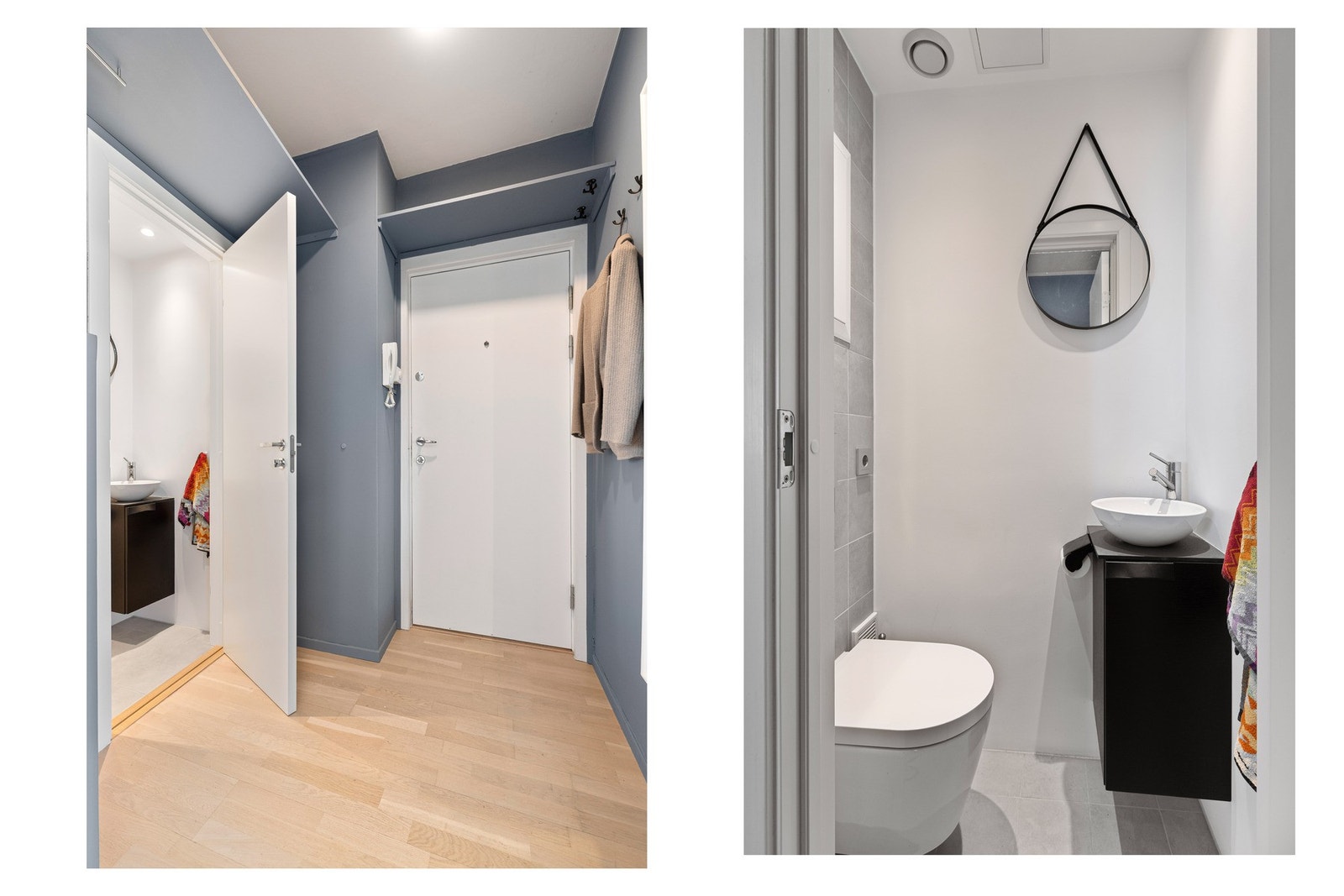 WC ifm. entreen - perfekt for gjester. Oppusset i 2017. Galleribilde