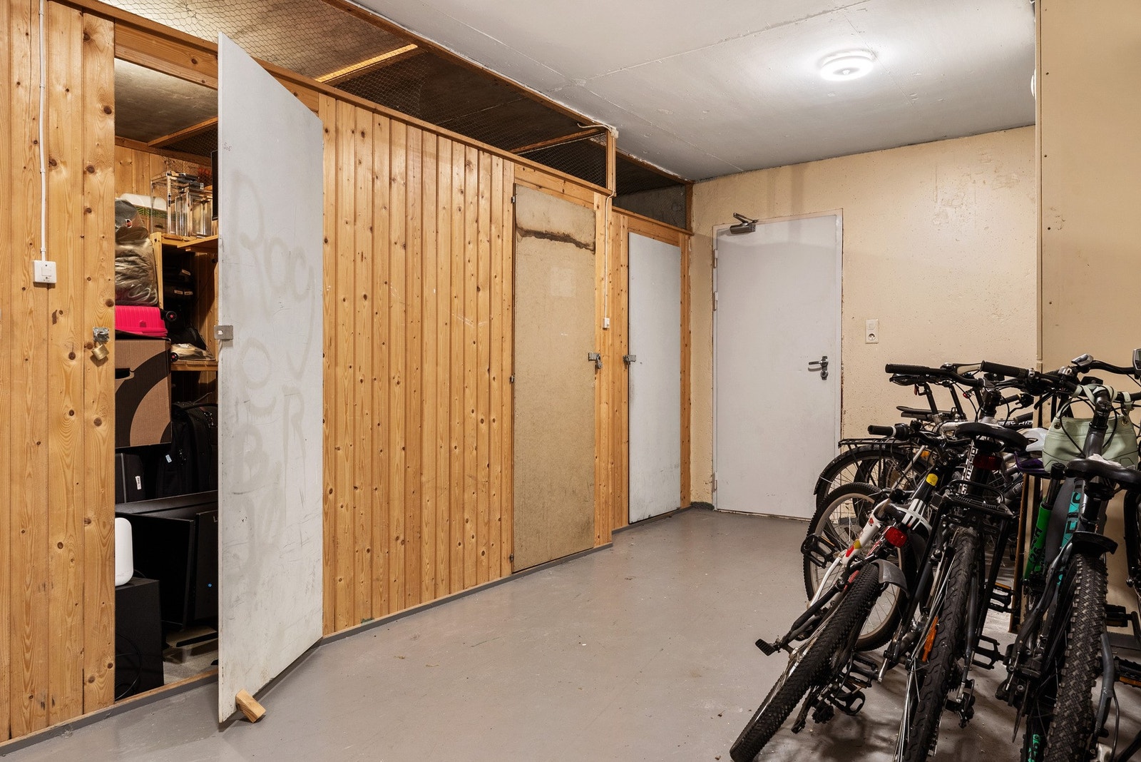Her er det også sykkelparkering. Galleribilde