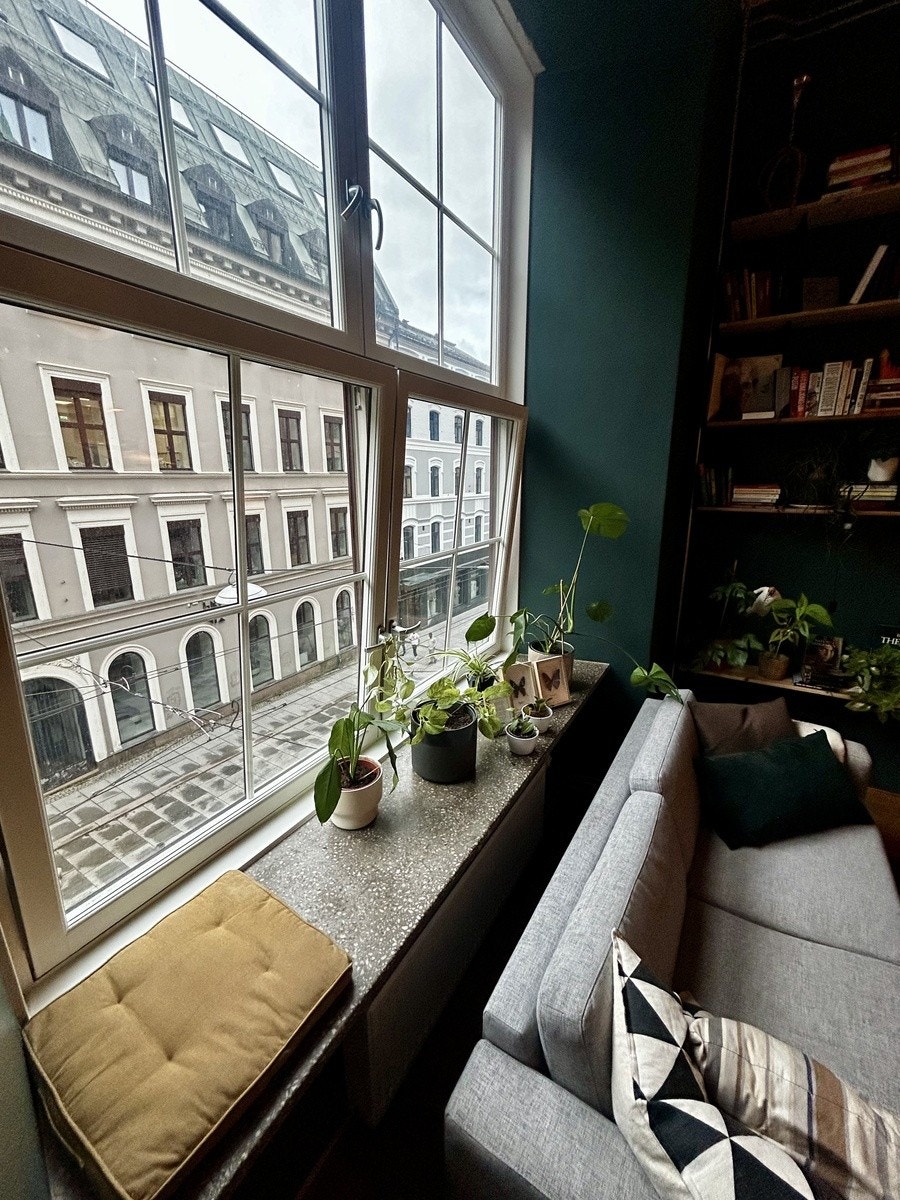 Et hyggelig sted å nyte morgenkaffen Galleribilde