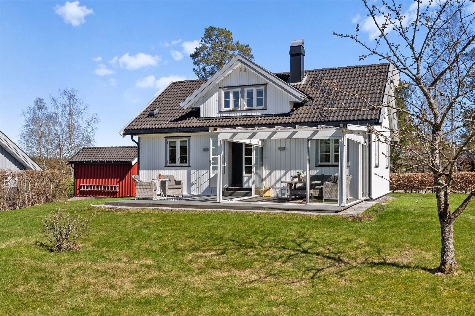 Her får du rikelig med plass til både lek, aktivitet og dyrking. Galleribilde
