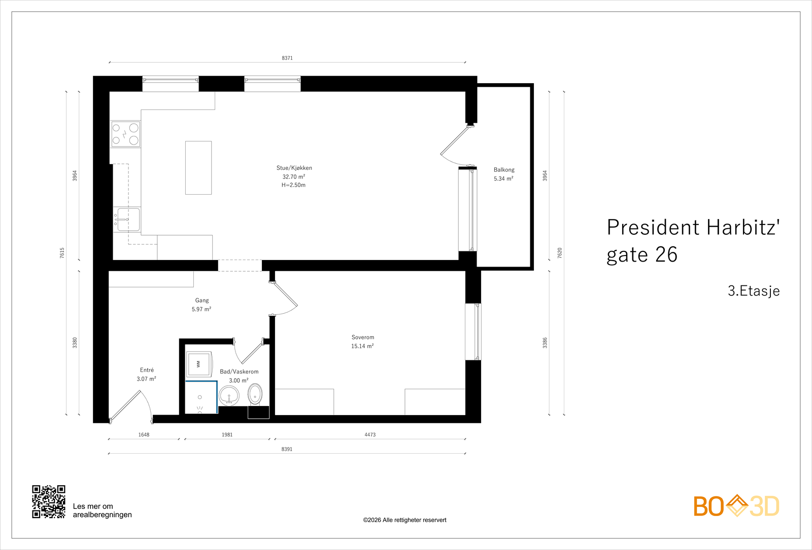 Plantegning. Galleribilde