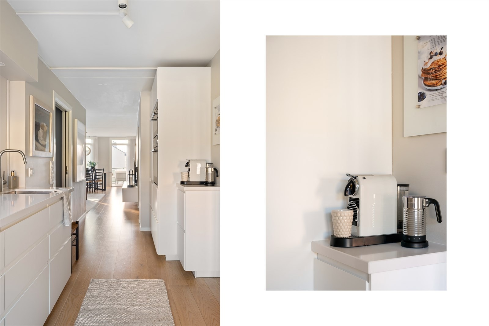 Leiligheten er gjennomgående og oppleves meget lys og luftig. Galleribilde
