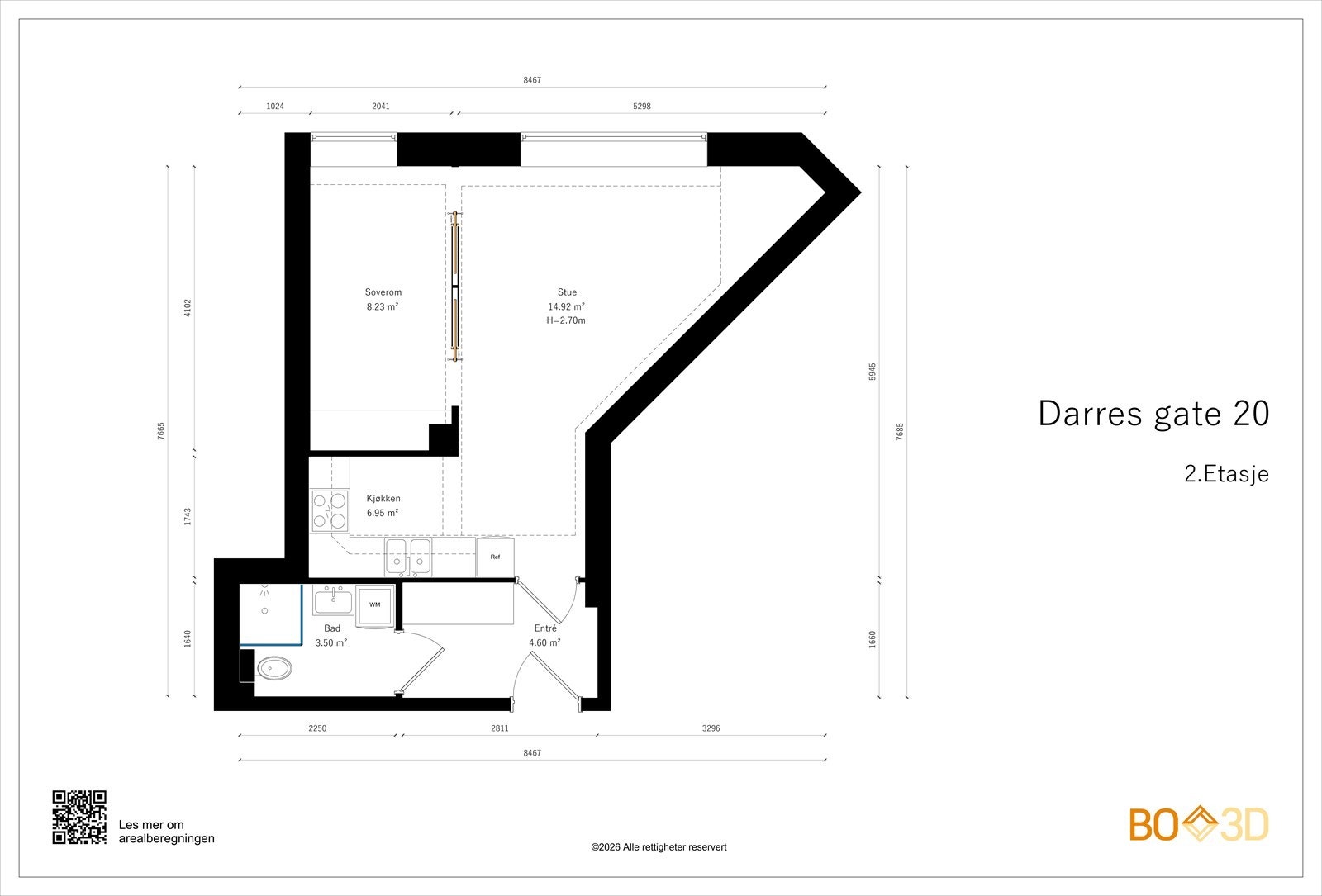 Plantegning. Galleribilde