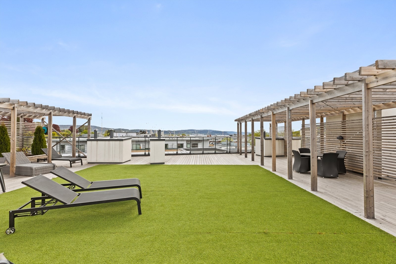 Felles takterrasse Galleribilde