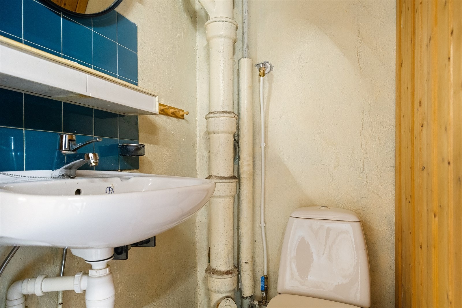I kjelleren er det også eget wc. Galleribilde