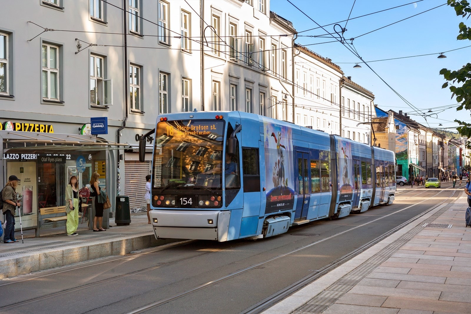 Området har gode kollektivforbindelser med holdeplasser innen kort gangavstand fra leiligheten Galleribilde