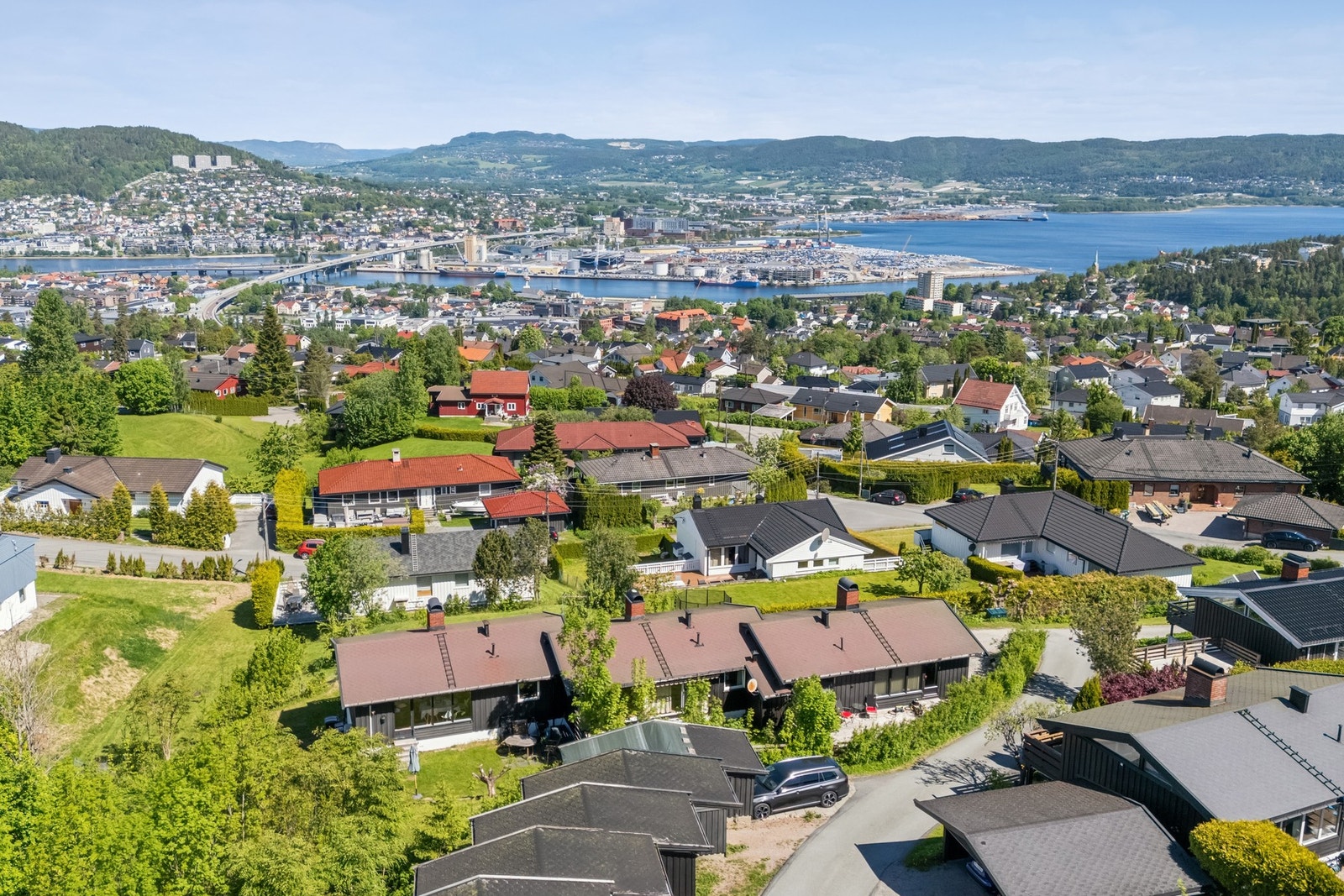 Høyt og fritt over Drammen... Galleribilde