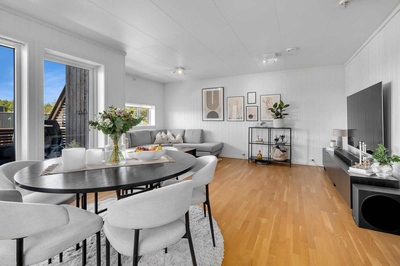 Rommet er luftig og med en smakfull utførelse. Galleribilde