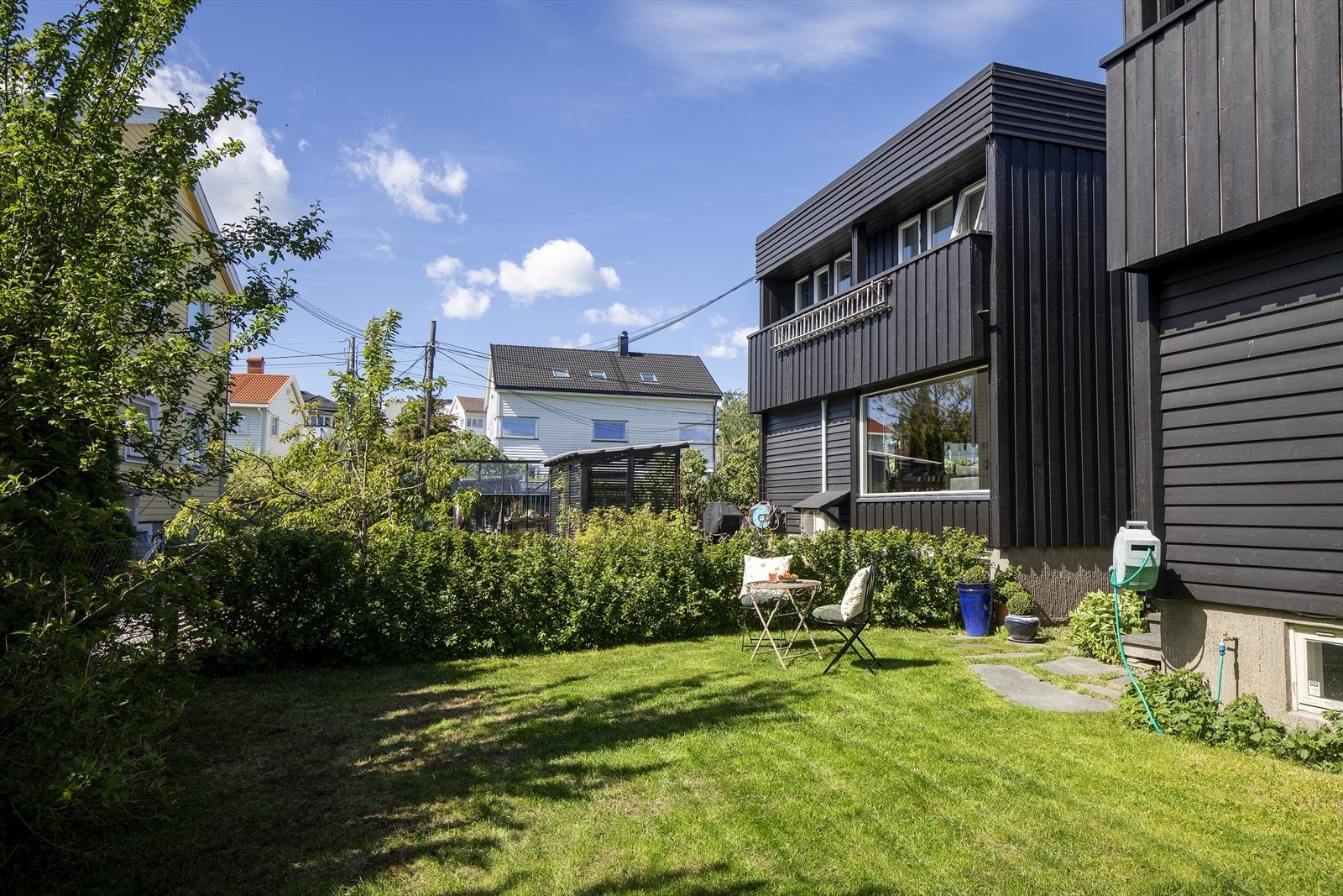 Funkishus tegnet av arkitekt Klingenberg & Klingenberg ferdigstilt i 1979. Galleribilde