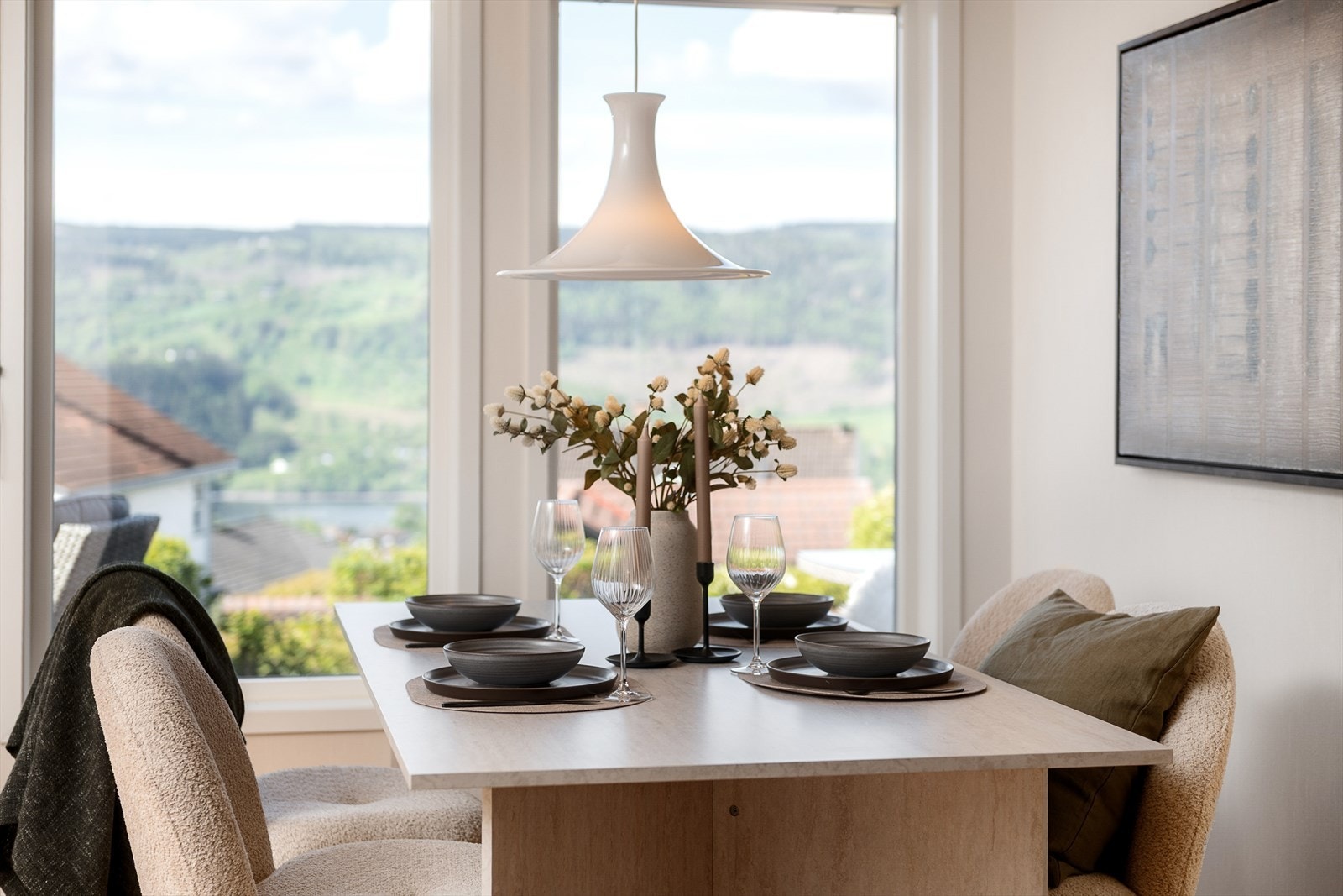 Spiseplass med utsikt! Galleribilde