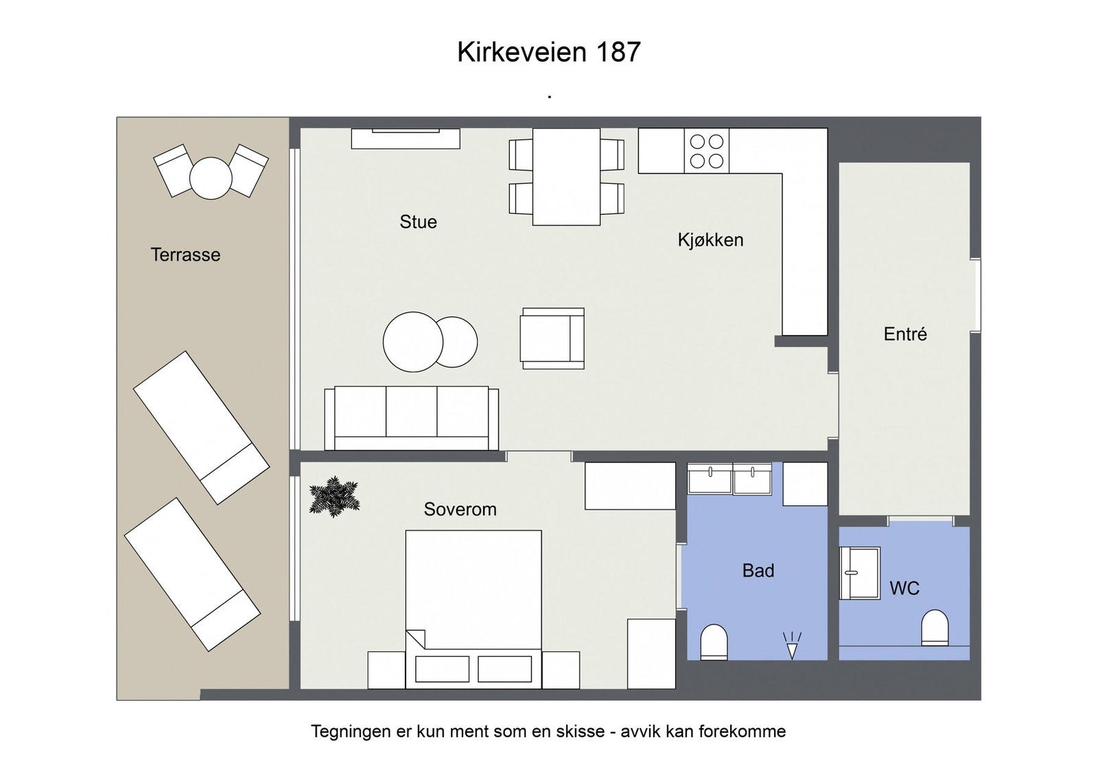 Plantegning. Galleribilde