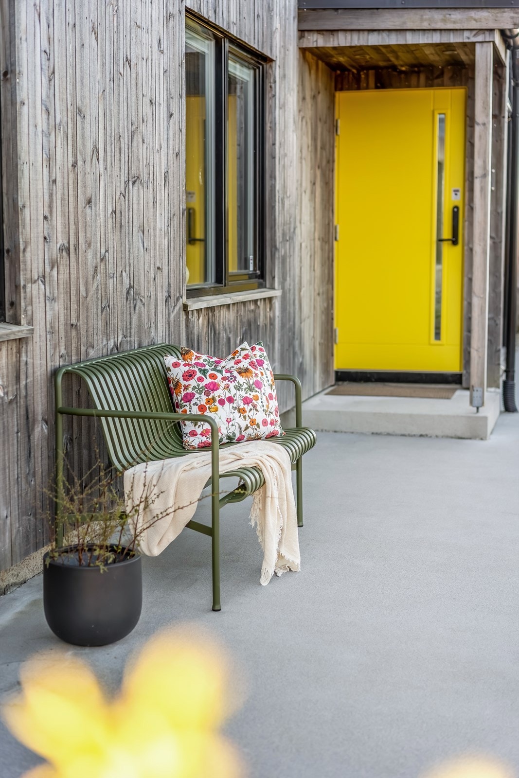 Detalj fra inngangspartiet. Galleribilde