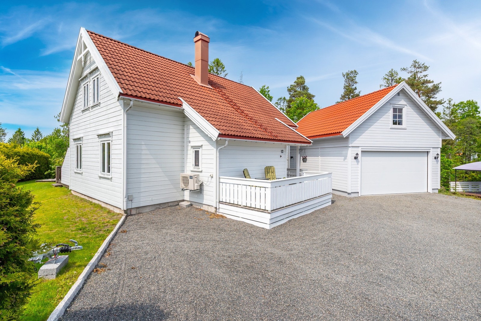 Enebolig beliggende i attraktivt boligområde på Myra, med garasje fra 2022. Galleribilde