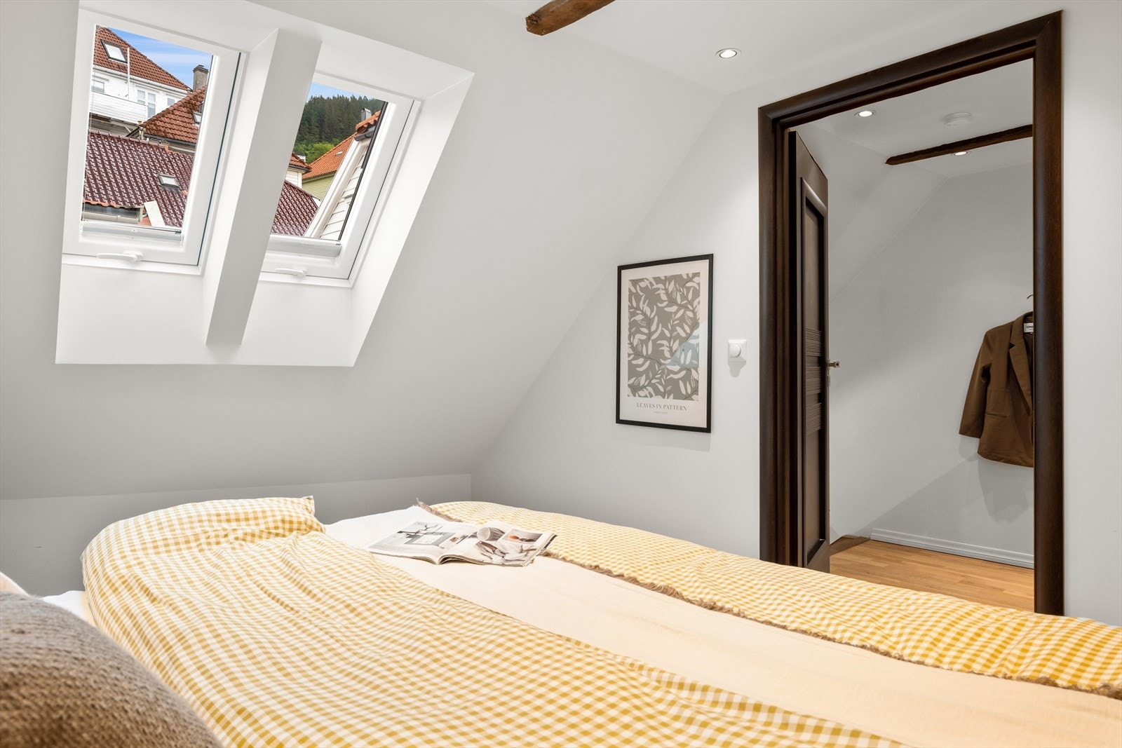 Rom innredet som soverom. Galleribilde