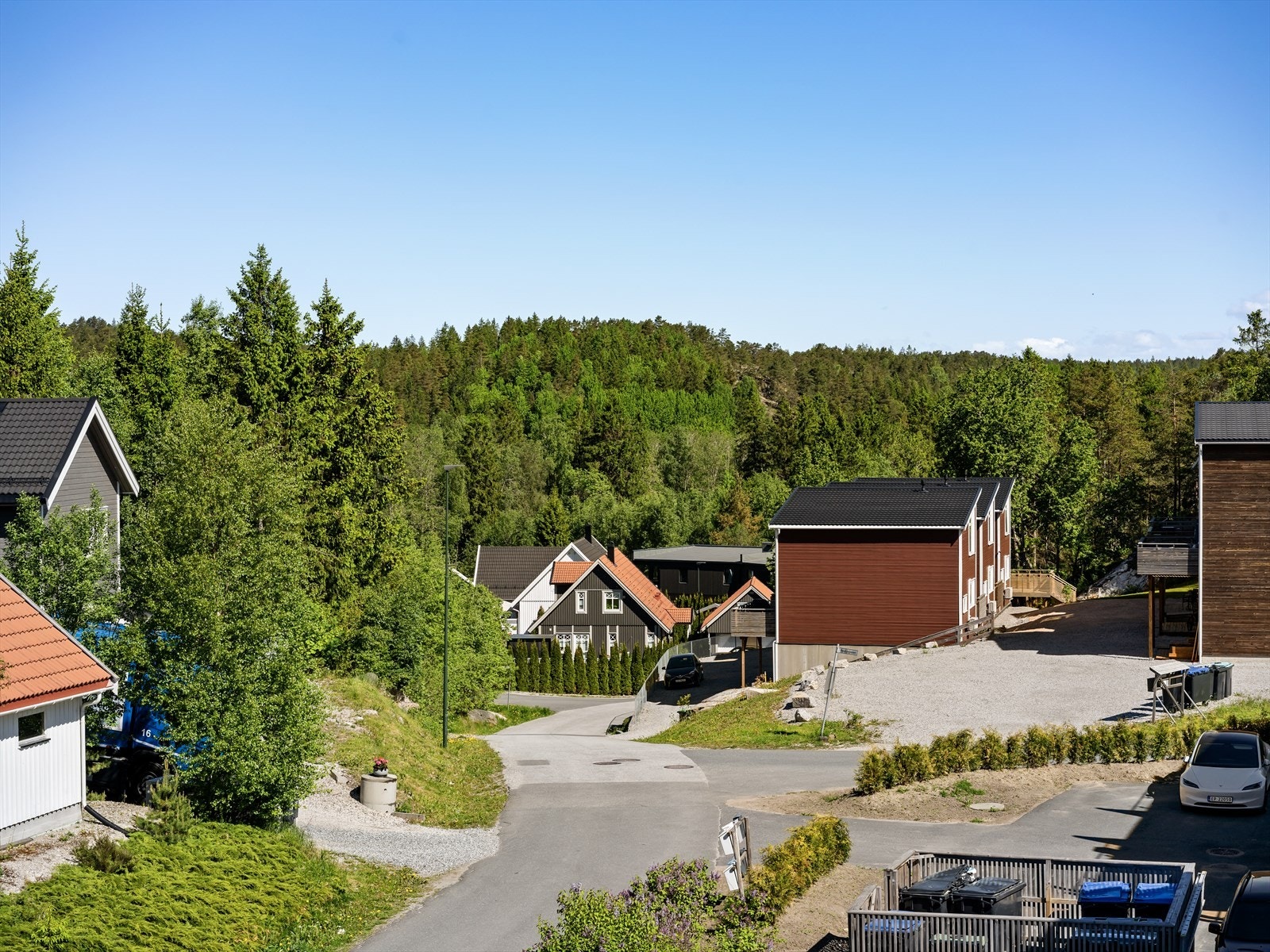 Utsikt fra veranda Galleribilde