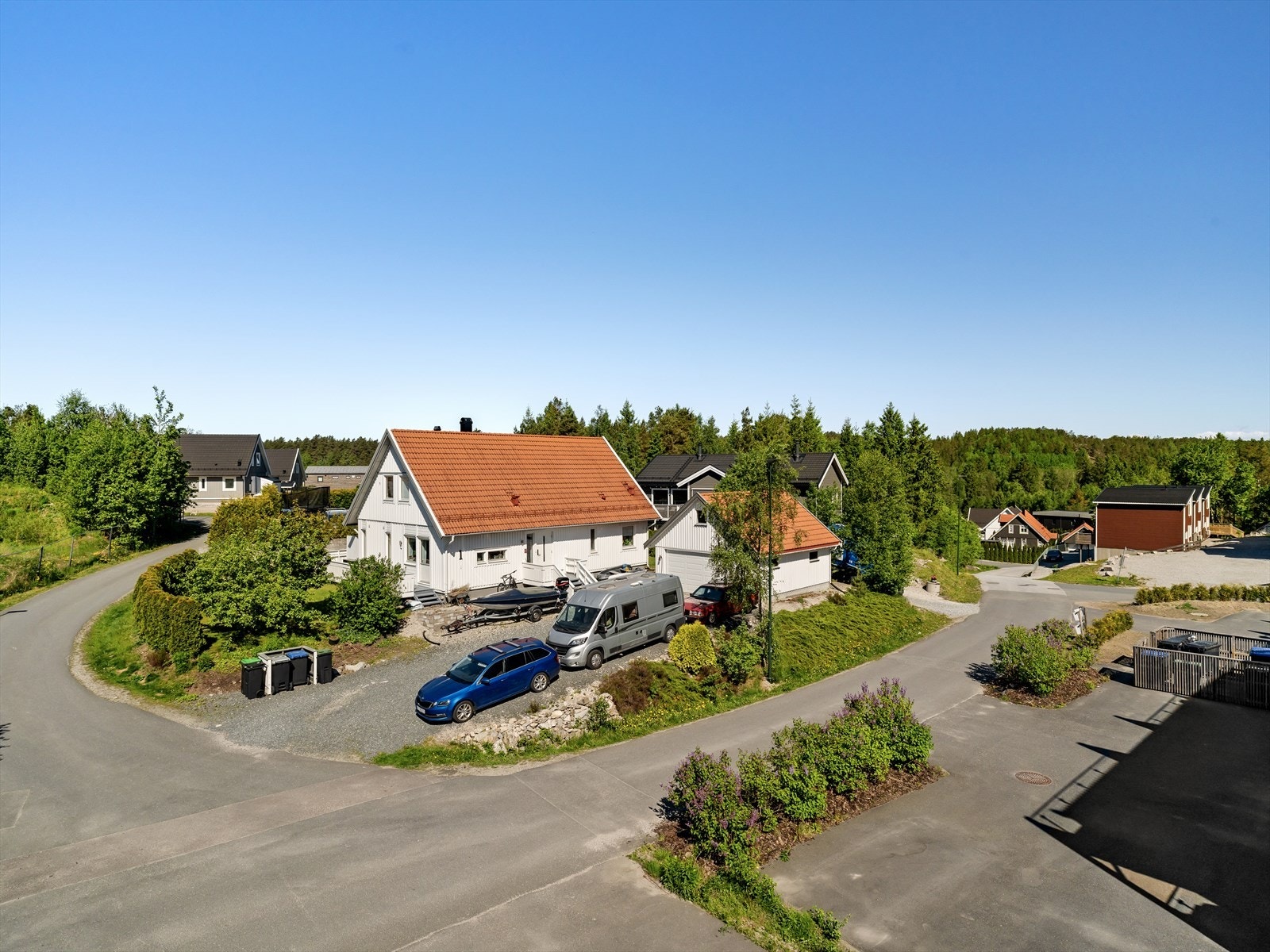 Utsikt fra veranda Galleribilde