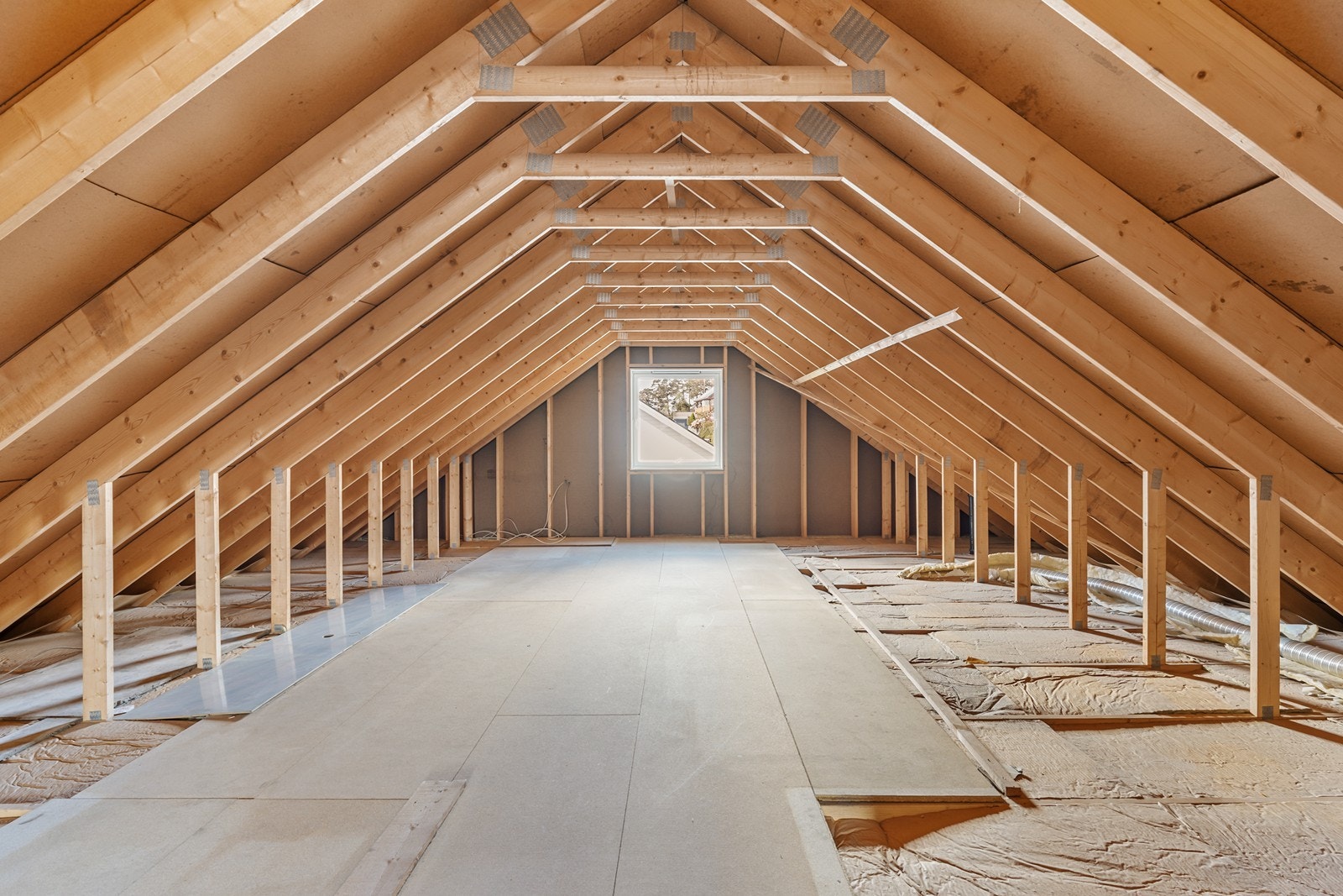Uinnredet loft Galleribilde
