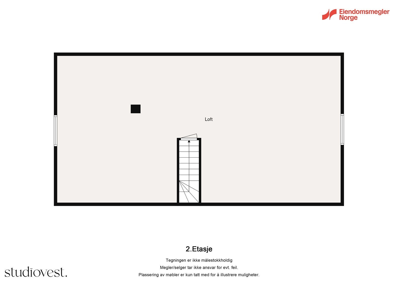 Plantegning 2. etg Galleribilde