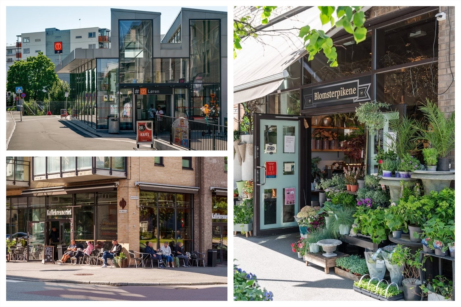 Her har du alt en skulle trenge i det daglige med hyggelige kafeer og spisesteder, bred offentlig kommunikasjon, samt grønne lunger og parkanlegg - Alt like utenfor dørstokken Galleribilde