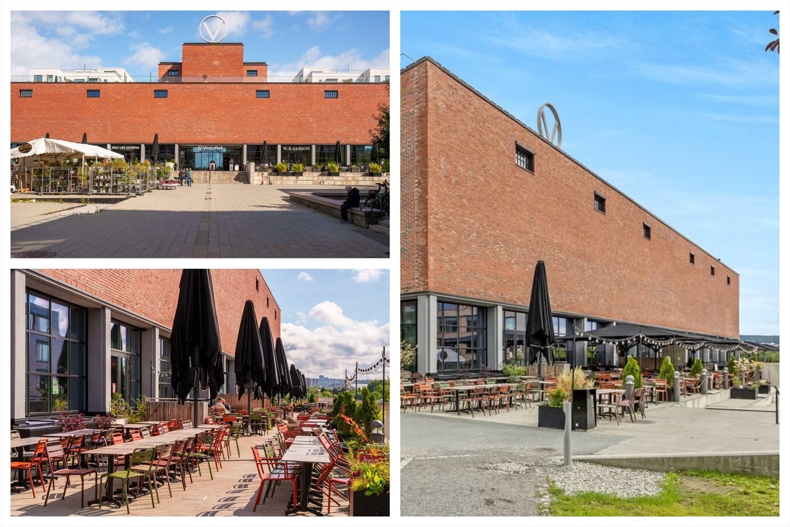 Kort vei også til Vinslottet og Hasle Galleribilde