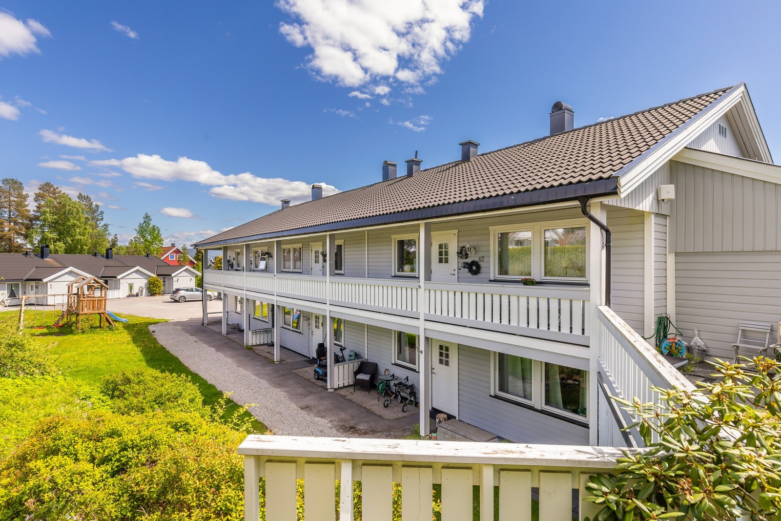 Hyggelig inngangsparti. Galleribilde
