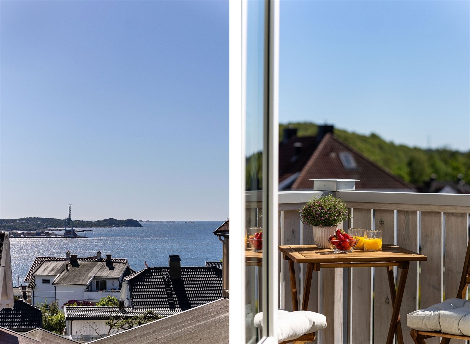 Leiligheten har en balkong mot sør
. Galleribilde