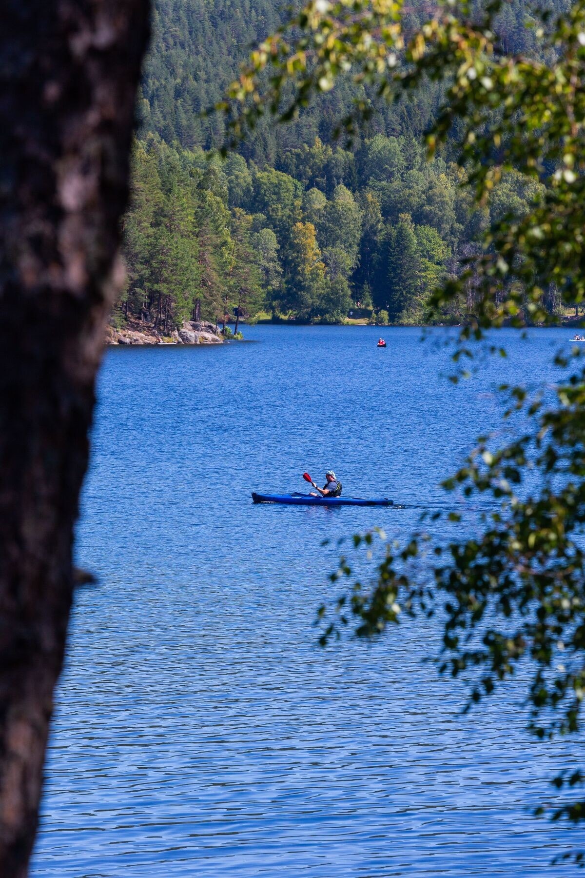 Nøklevann har b.la. utleie av kano. Galleribilde
