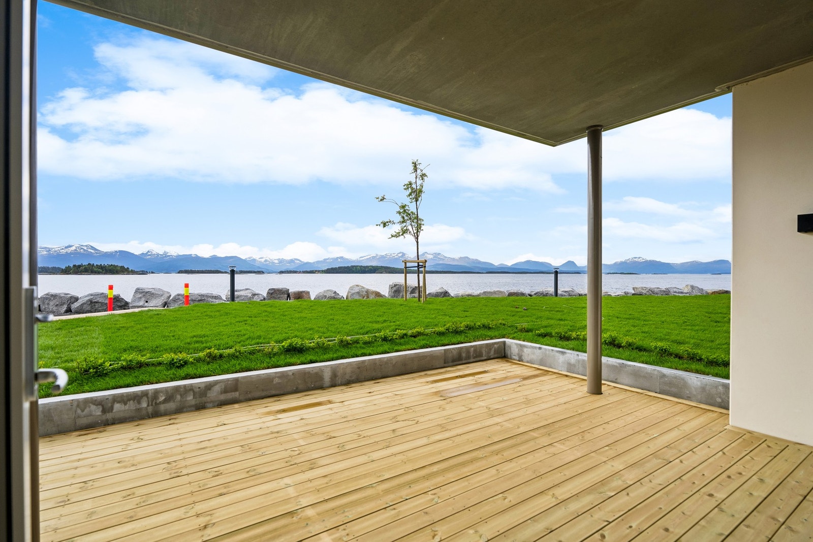 Sørvendt terrasse Galleribilde