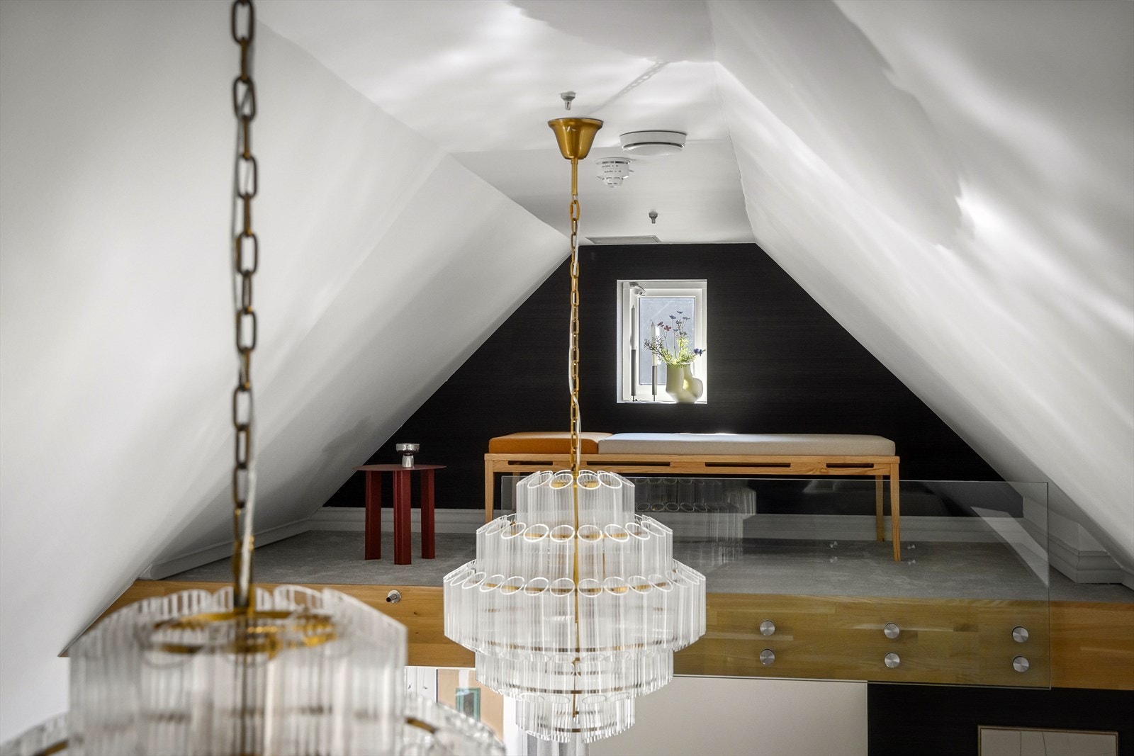 Den andre hemsen, med et gulvareal på 8 m², gir ytterligere fleksibilitet. Galleribilde