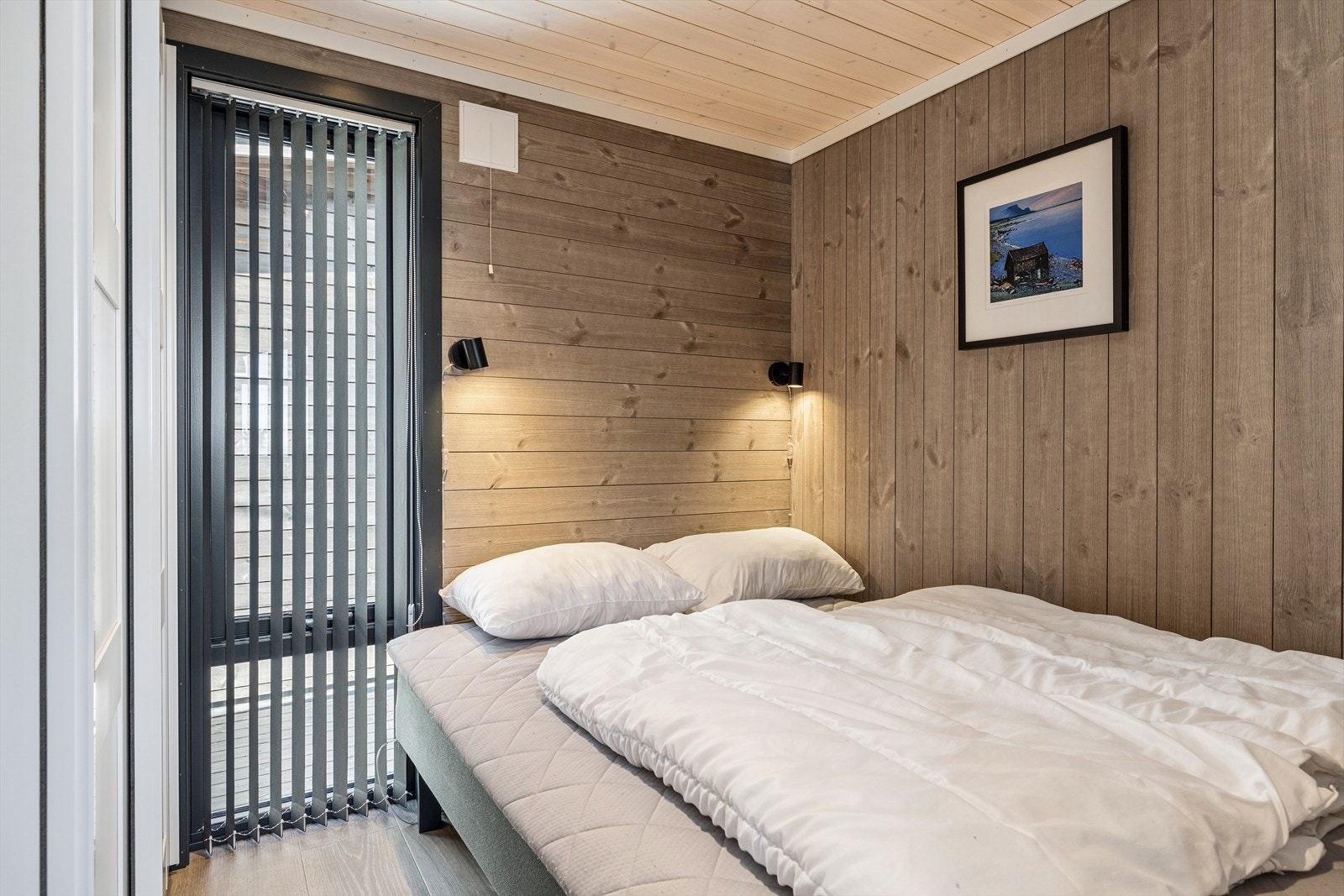Soverom med plass til dobbeltseng eller sovesofa. Galleribilde