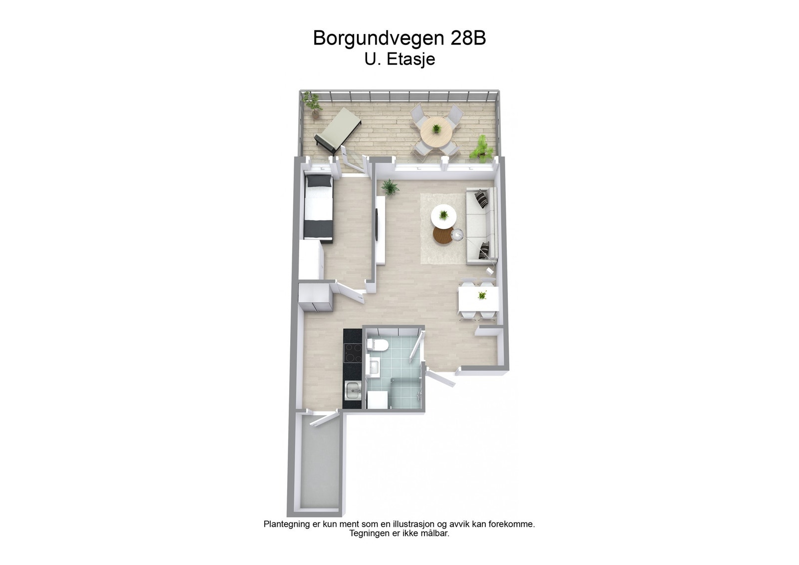 Plantegnin 3D Galleribilde