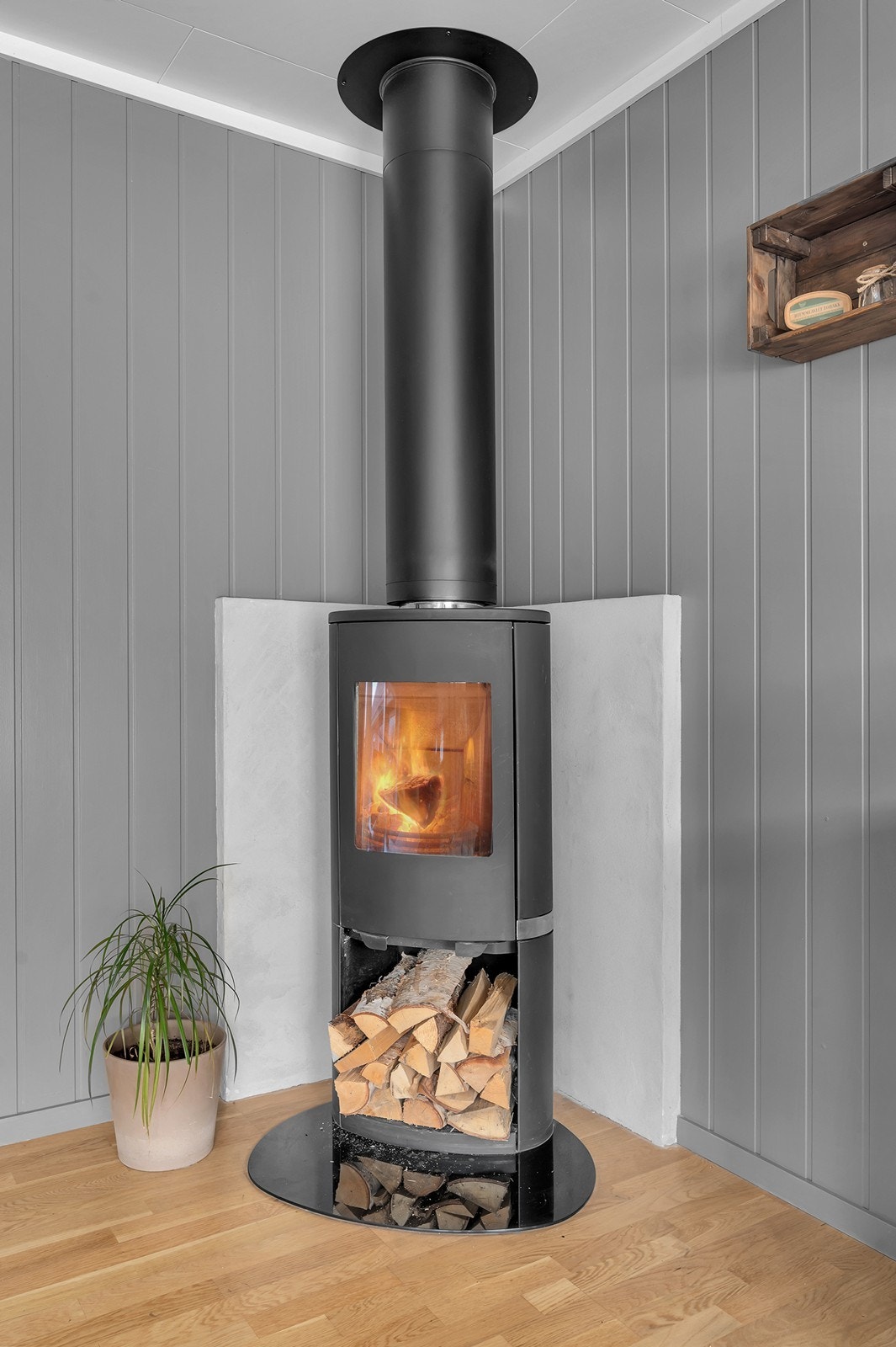 Peisovn som gir god varme Galleribilde