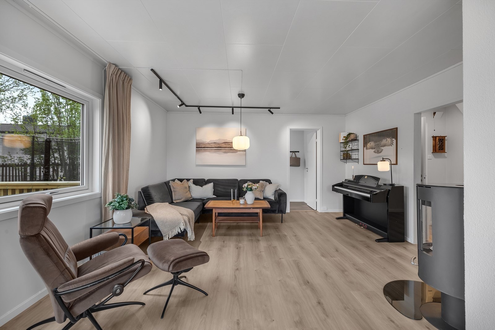 Bakre del av stuen Galleribilde