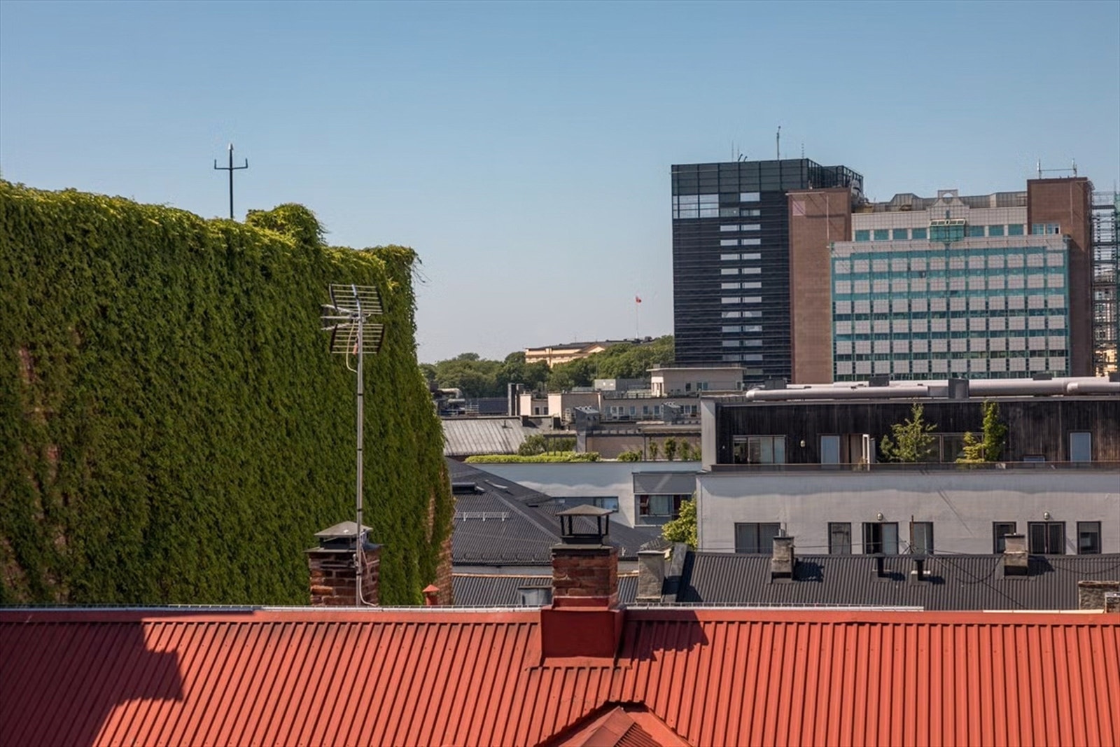 Utsikt mot slottet. Galleribilde