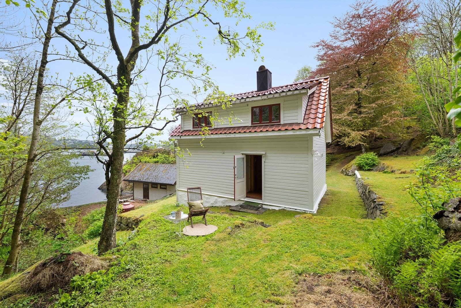 Frem til 1980 var den i bruk som enebolig/tomannsbolig, men etter den tid omgjort og brukt som fritidsbolig. Galleribilde