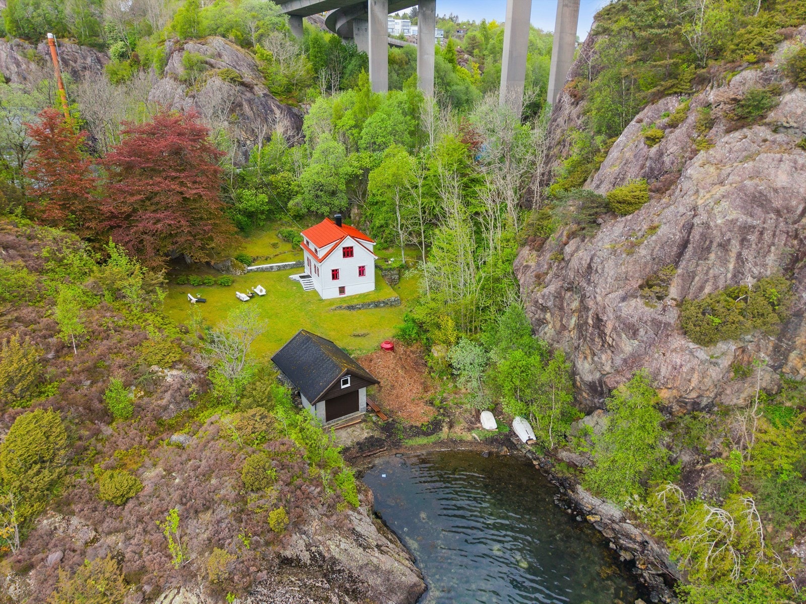 En egen fredelig idyll. Galleribilde