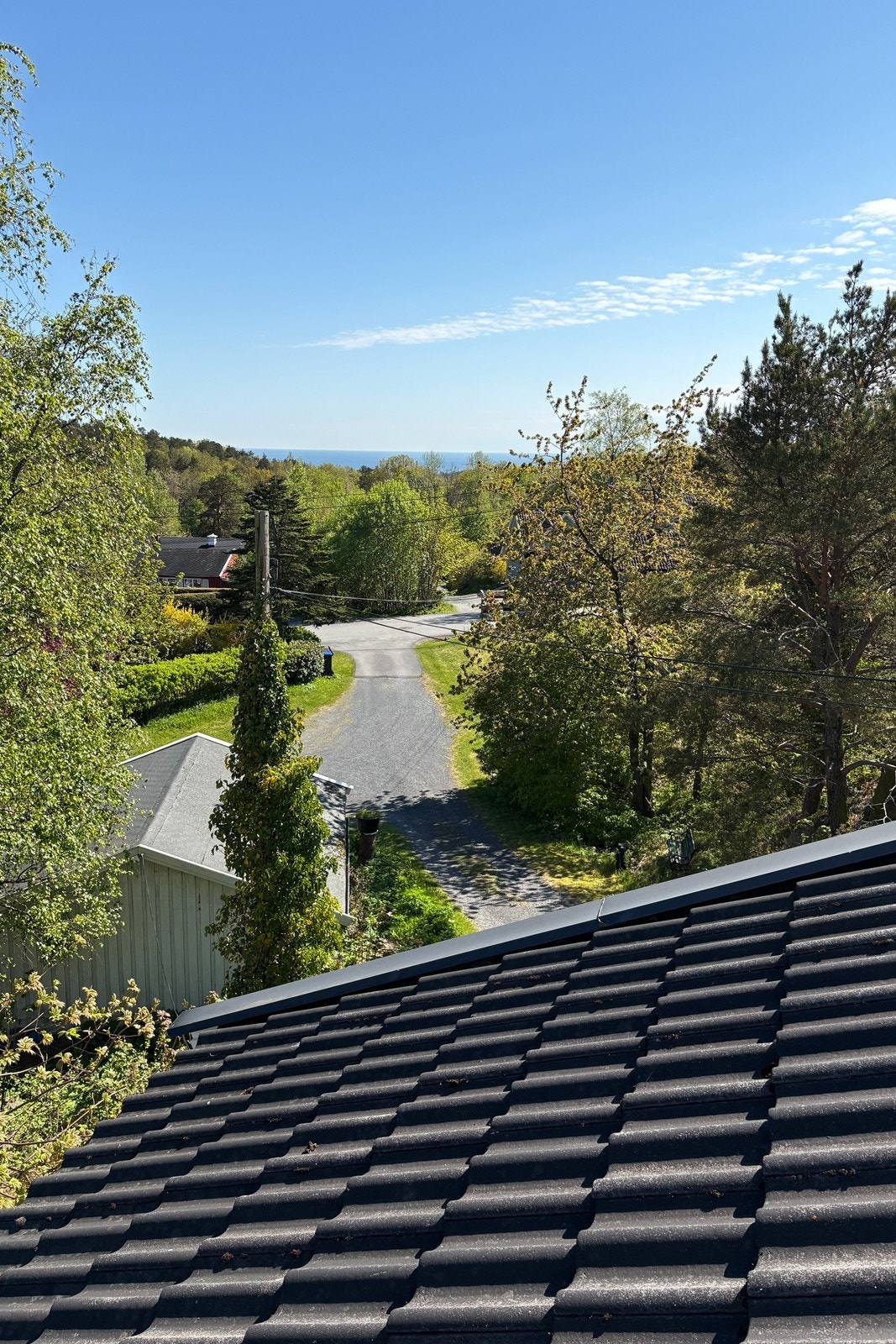 Utsyn fra veranda Galleribilde