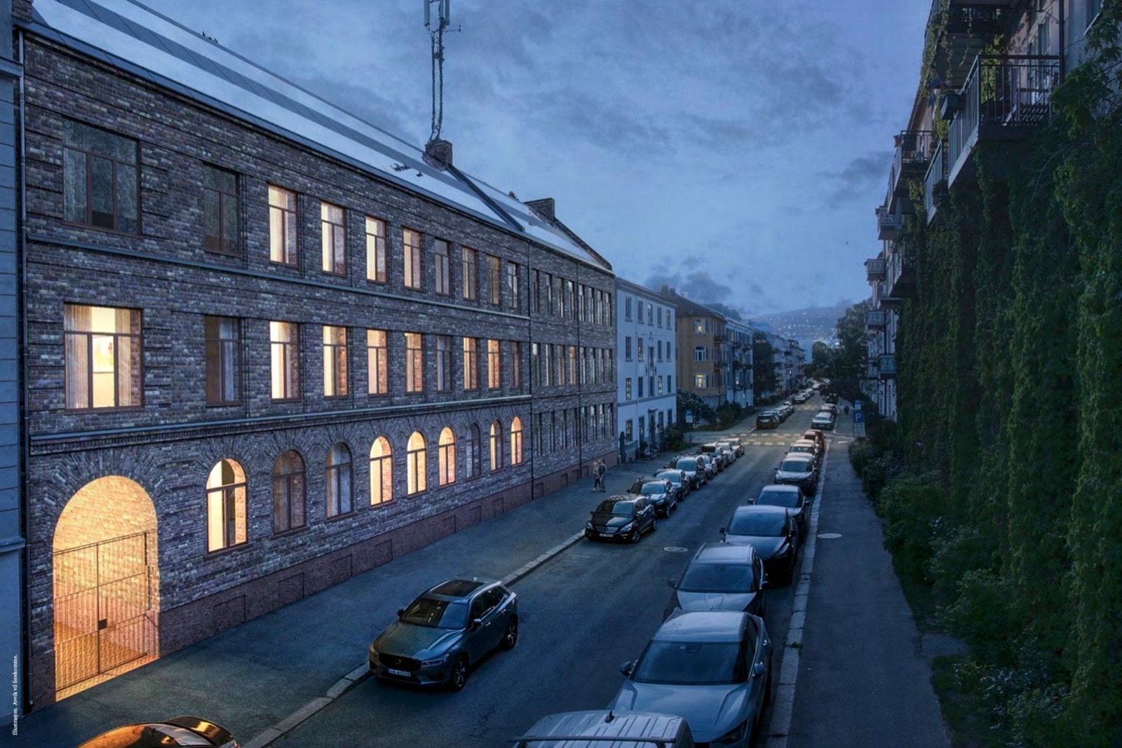 Åsaveien er en av Majorstuens mest populære gater. Galleribilde